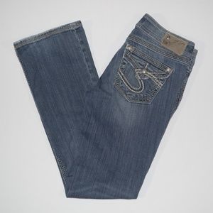 Silver Suki 17" Surplus Womans Bootcut Jeans 29/31